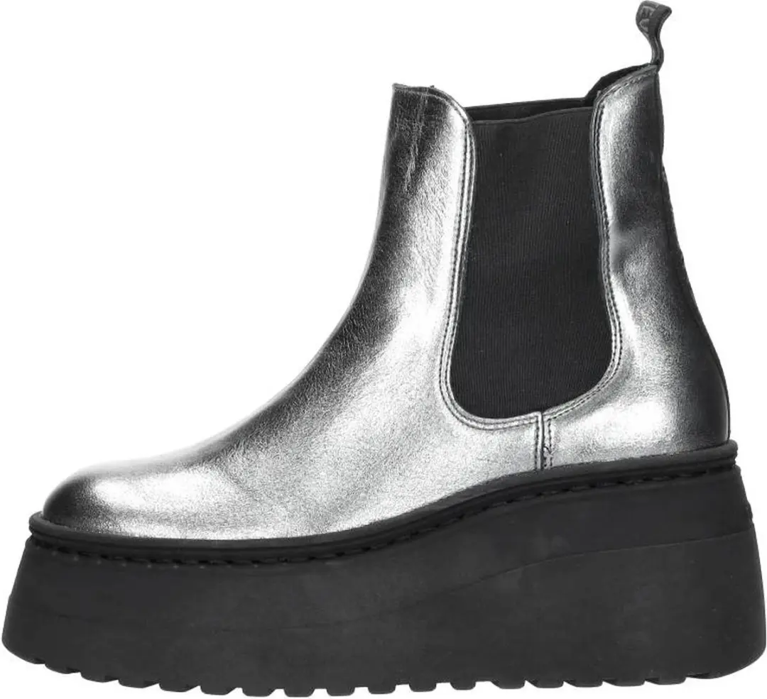Steve Madden Pegasus Enkellaarsjes - Zilver - Maat 40 - afbeelding 2 van 6