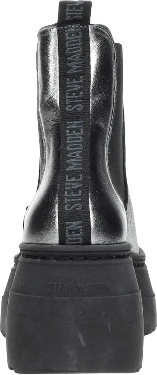 Steve Madden Pegasus Enkellaarsjes - Zilver - Maat 40 - afbeelding 5 van 6