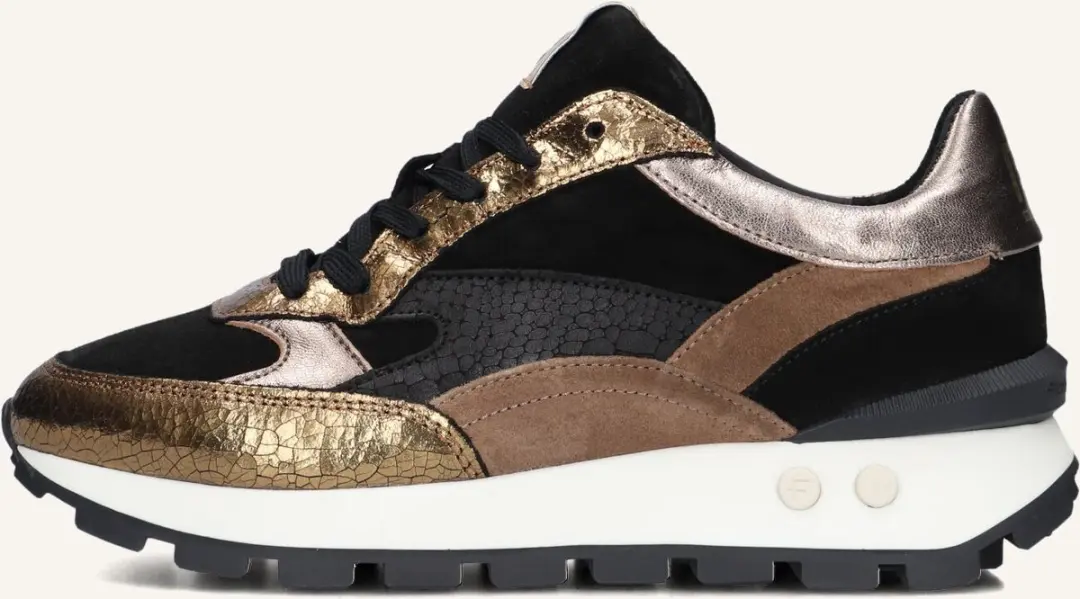 Floris van Bommel Blokki Sneakers Sfw-10098 - Zwart - afbeelding 2 van 6