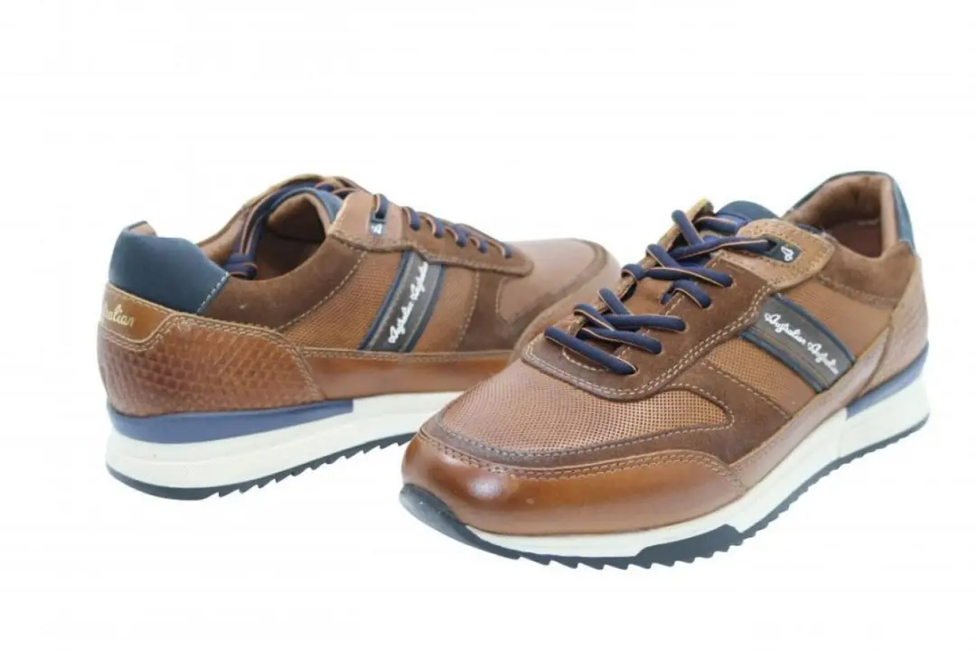 Australian Heren Filmon Sneakers - Bruin - Maat 46 - afbeelding 6 van 6