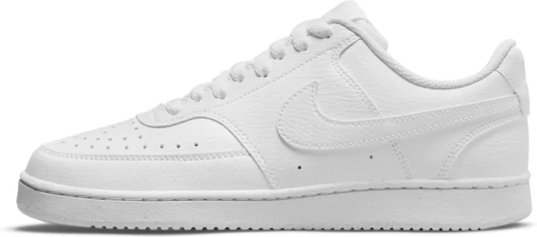 Nike Court Vision Low Next Nature Dames Sneakers - Wit - afbeelding 2 van 6