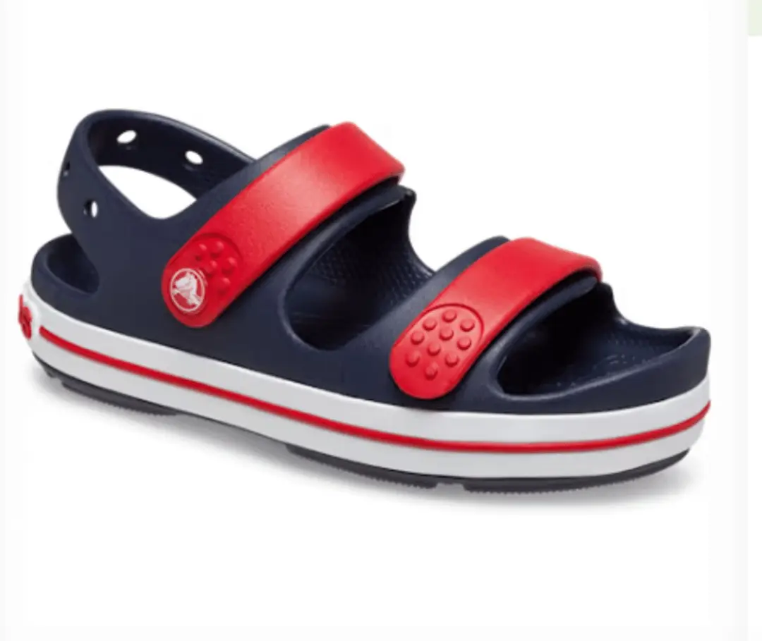 Crocs Crocband Cruiser Instappers Junior 38/39 - Donkerblauw/Rood/Wit - afbeelding 2 van 6