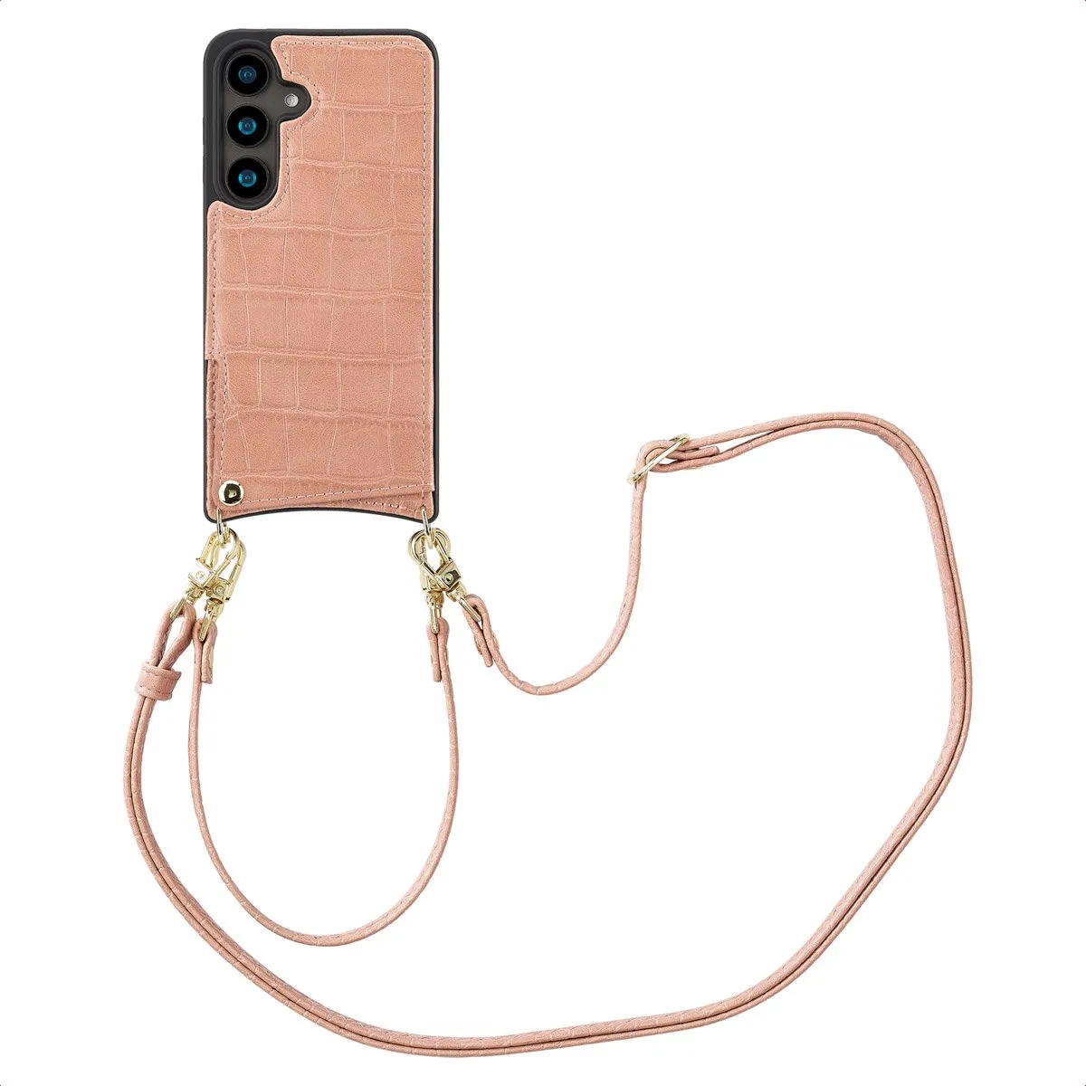 Selencia Croco Backcover Hoesje Samsung Galaxy S24