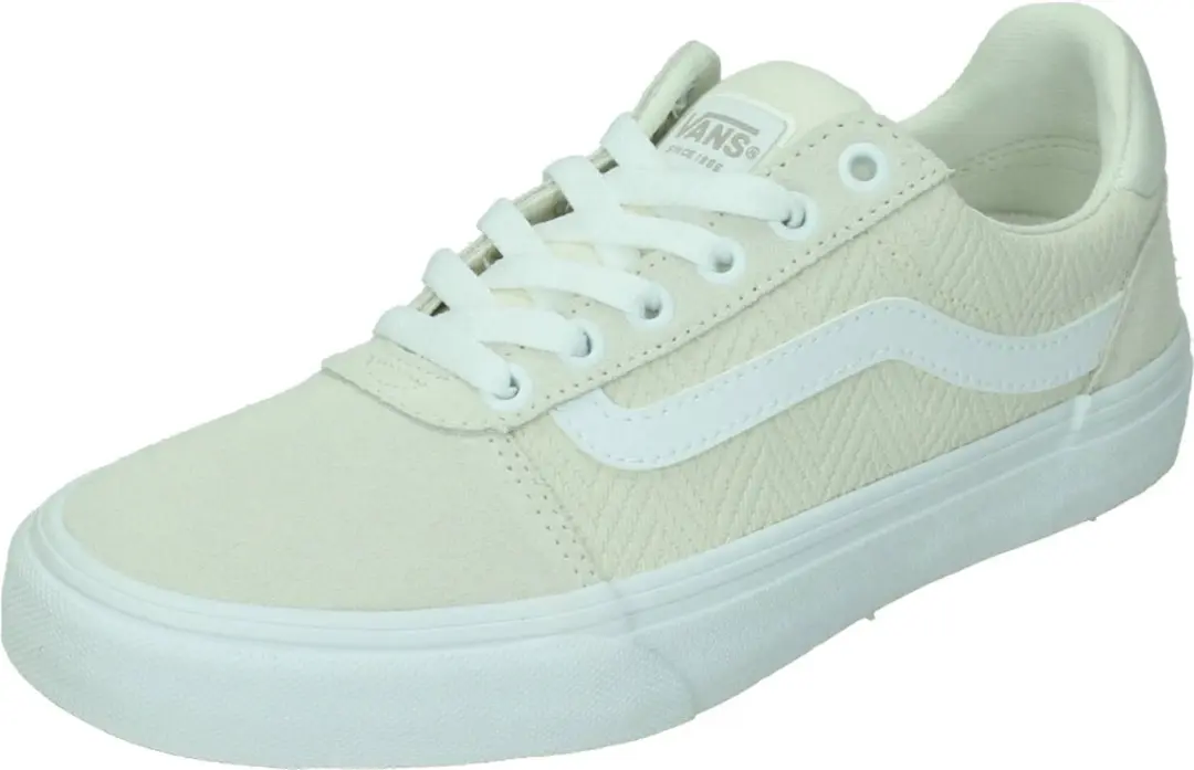 Vans ward deluxe herringbone in de kleur ecru.