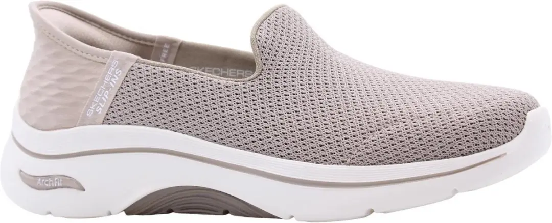 Skechers Slip-ins Go Walk Archfit 2.0 Taupe 125315TPE maat 37