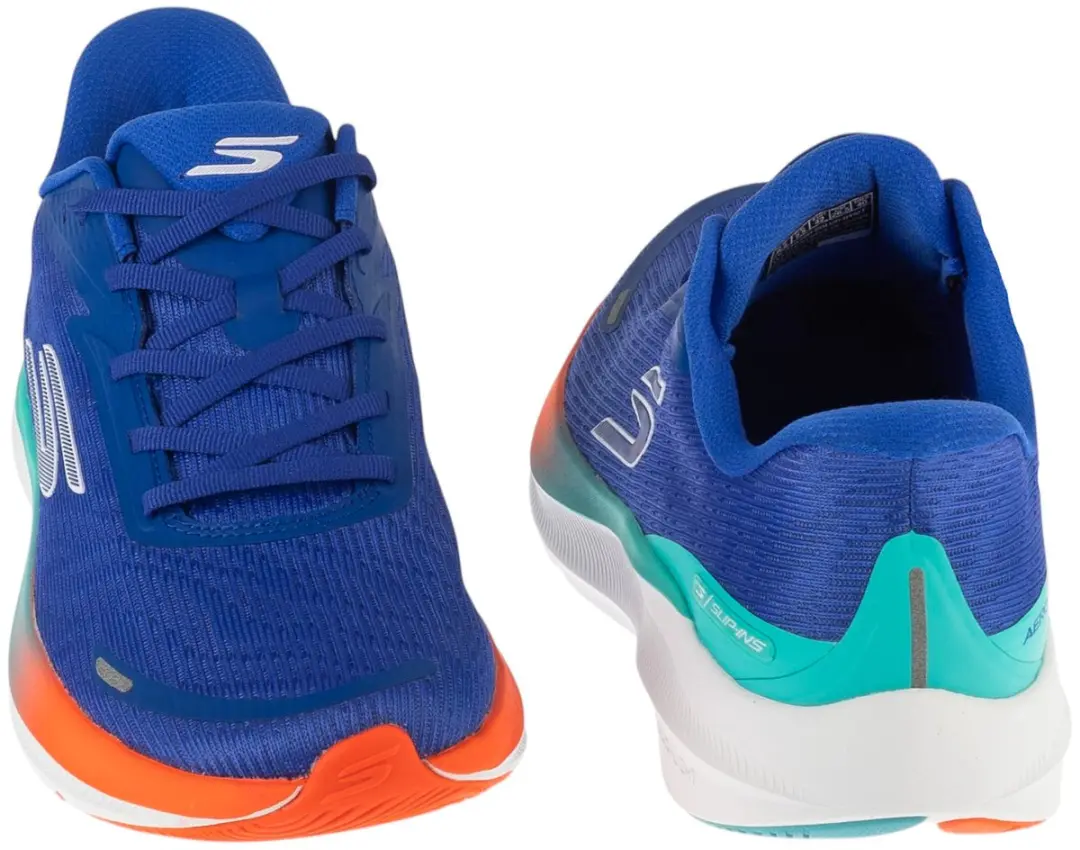 Skechers SKX Aero Spark Hardloopschoenen - Blauw