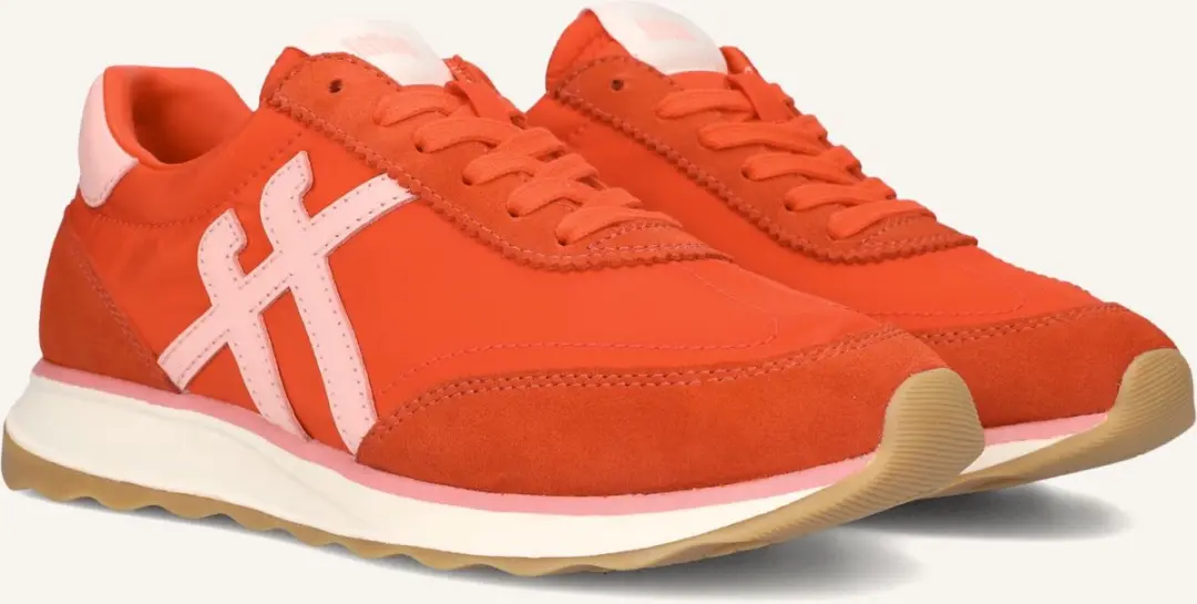 FitFlop Retro Q Ff A5q Sneakers - Rood - Maat 43 - afbeelding 2 van 6