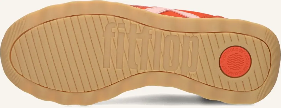 FitFlop Retro Q Ff A5q Sneakers - Rood - Maat 43 - afbeelding 4 van 6
