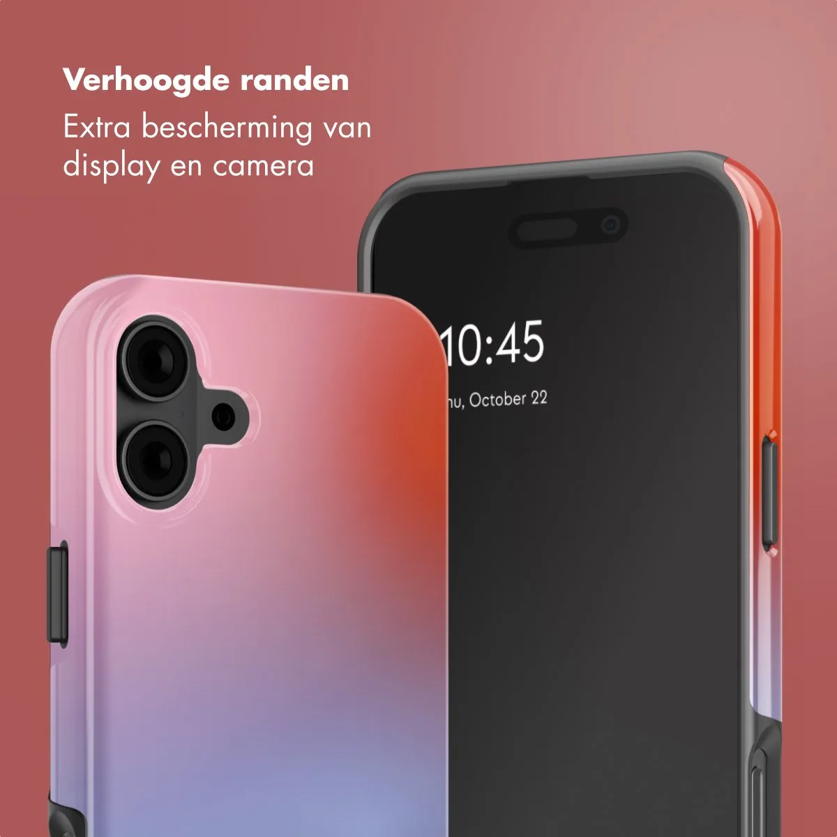 Selencia Hoesje iPhone 16 Gradient Soft Blush - MagSafe - afbeelding 6 van 6
