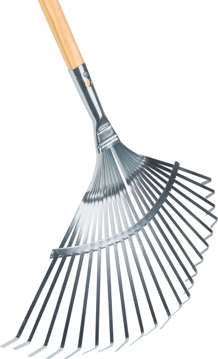 Talen Tools Gazonhark Verzinkt Essenhouten Steel 150cm - afbeelding 4 van 6