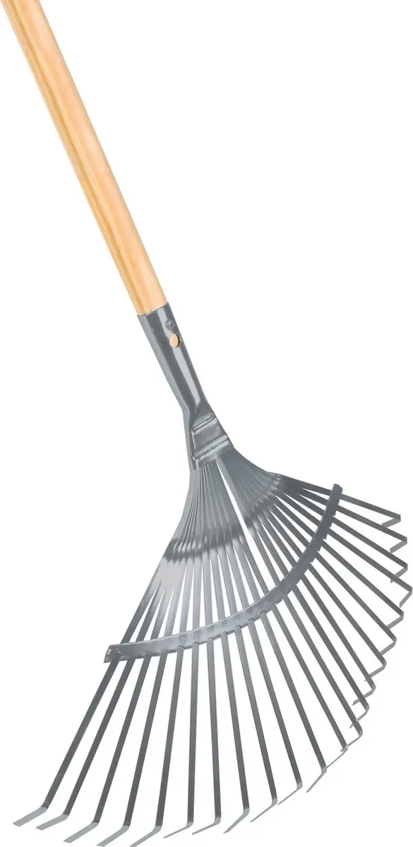 Talen Tools Gazonhark Verzinkt Essenhouten Steel 150cm - afbeelding 5 van 6