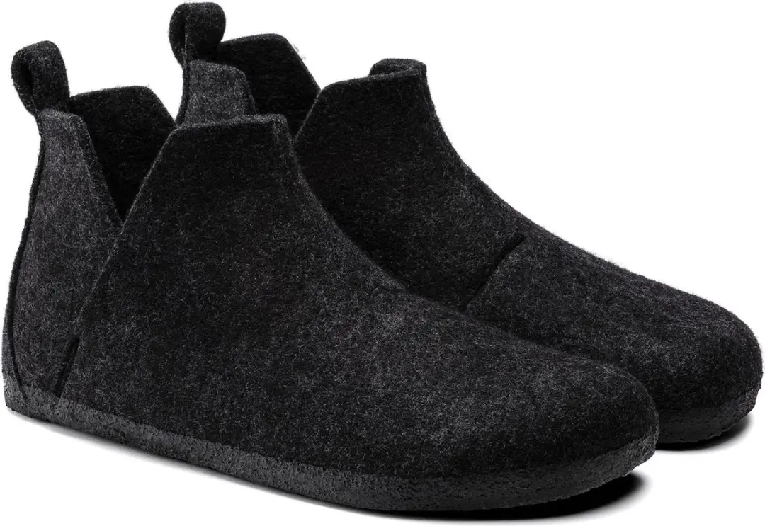 Birkenstock Sloffen - Maat 40 - Unisex - antraciet