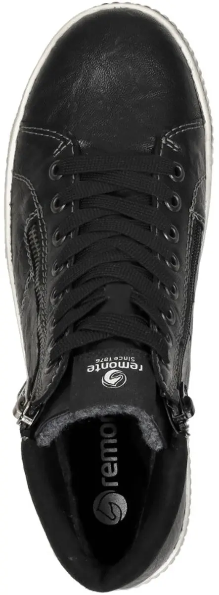 Remonte Veterboots D0772 - Dames - Maat 37 - Zwart - afbeelding 6 van 6