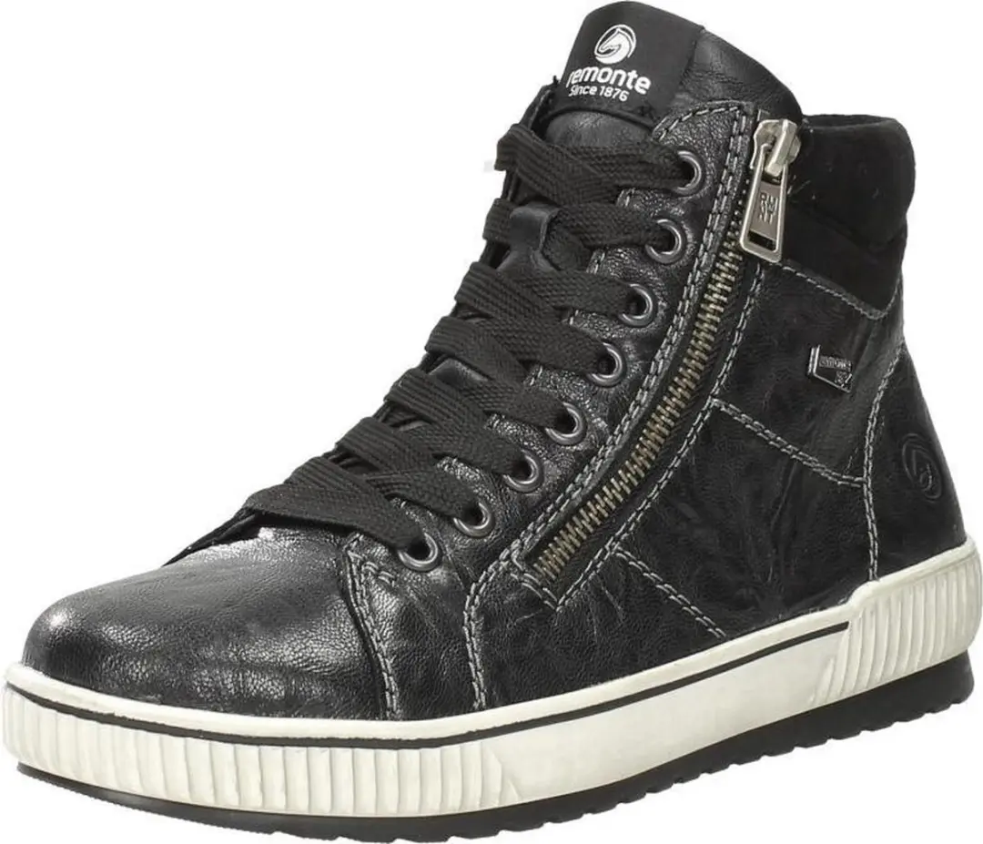 Remonte Veterboots D0772 - Dames - Maat 37 - Zwart - afbeelding 5 van 6