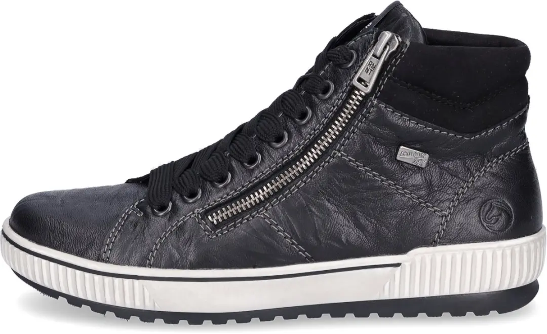 Remonte Veterboots D0772 - Dames - Maat 37 - Zwart - afbeelding 2 van 6