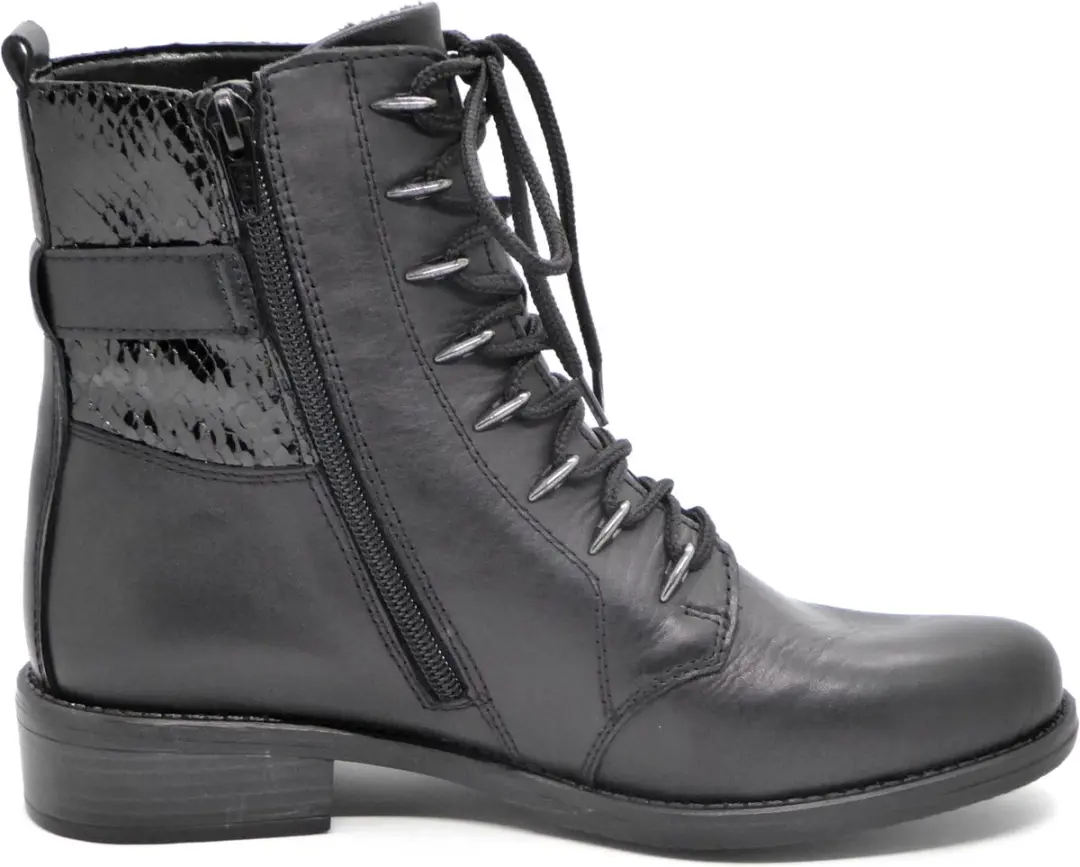 Remonte Veterschoenen Hoog - Zwart - afbeelding 6 van 6