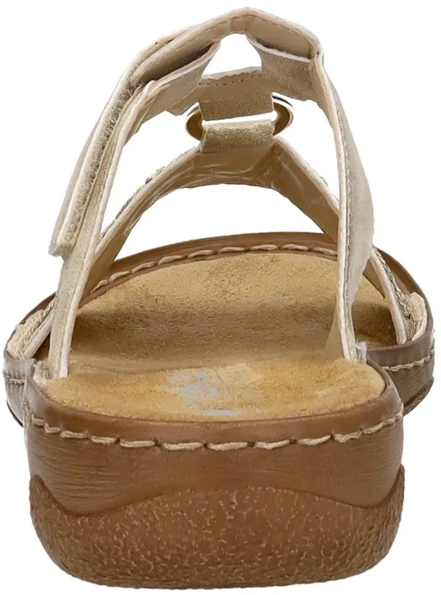 Rieker V2864-60 Dames Slides - Goud - afbeelding 6 van 6