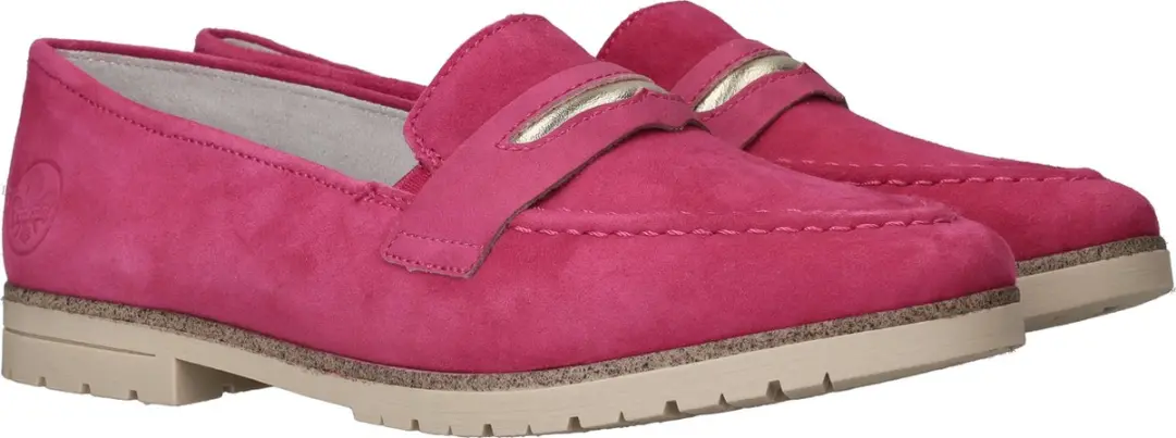 Rieker Instappers 135311 - Maat 40 - Roze - afbeelding 6 van 6