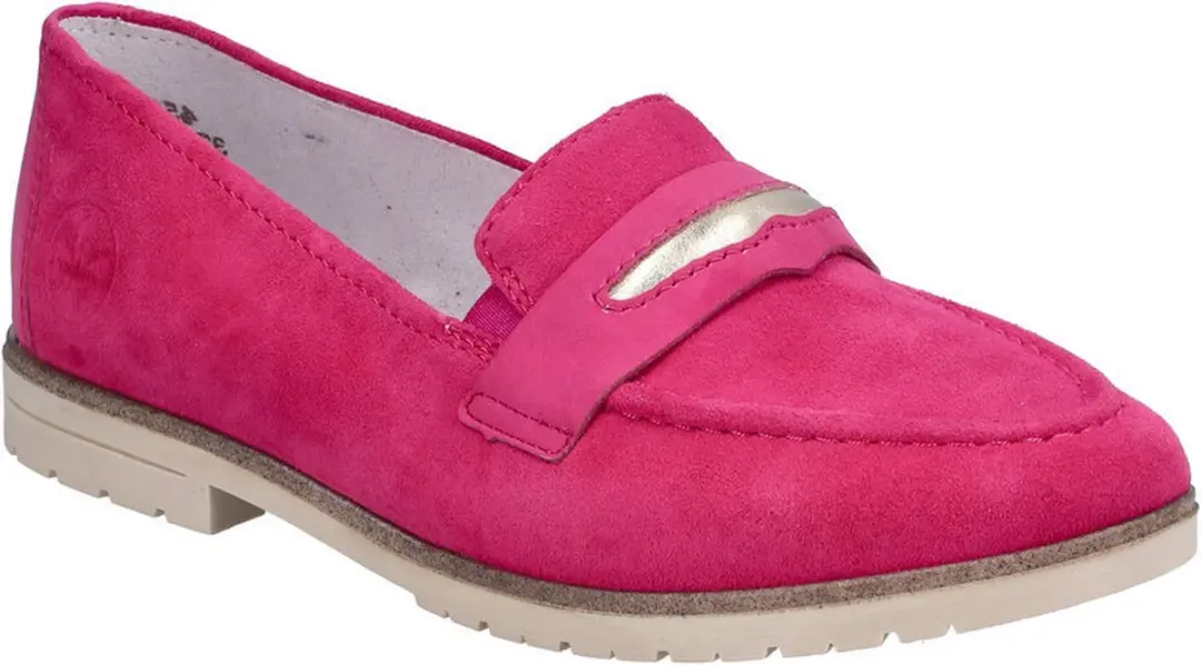 Rieker Instappers 135311 - Maat 40 - Roze - afbeelding 2 van 6