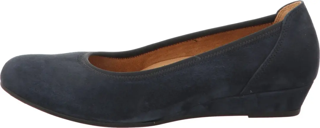 Gabor Art.02.690 46 Blauwe Suede Sleehak Pump - Maat 39