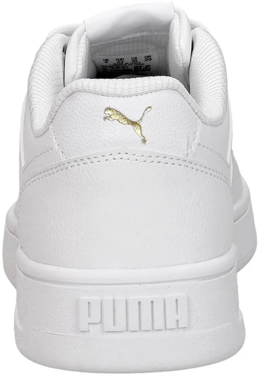 PUMA Court Classic Unisex Sneakers - 39 - PUMA White/PUMA Gold - afbeelding 6 van 6