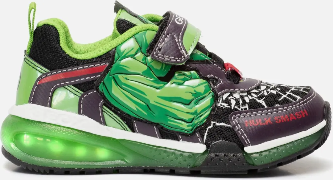 Geox Sneakers groen Synthetisch