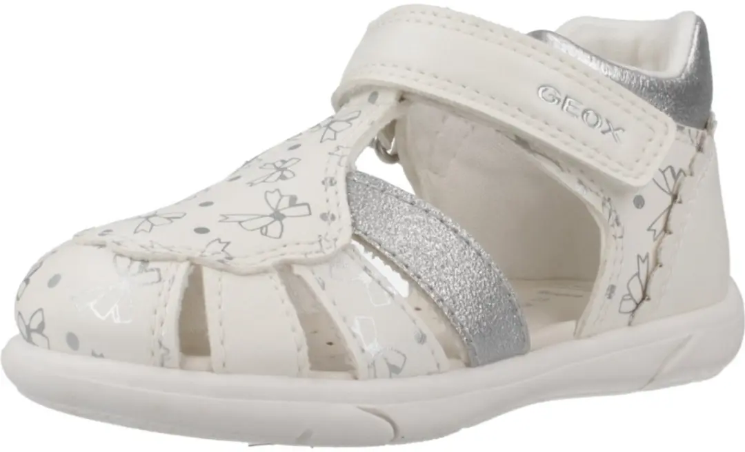 GEOX B556FA 000BC Sandal Zapito Girl - 22 EU - Wit - afbeelding 4 van 4