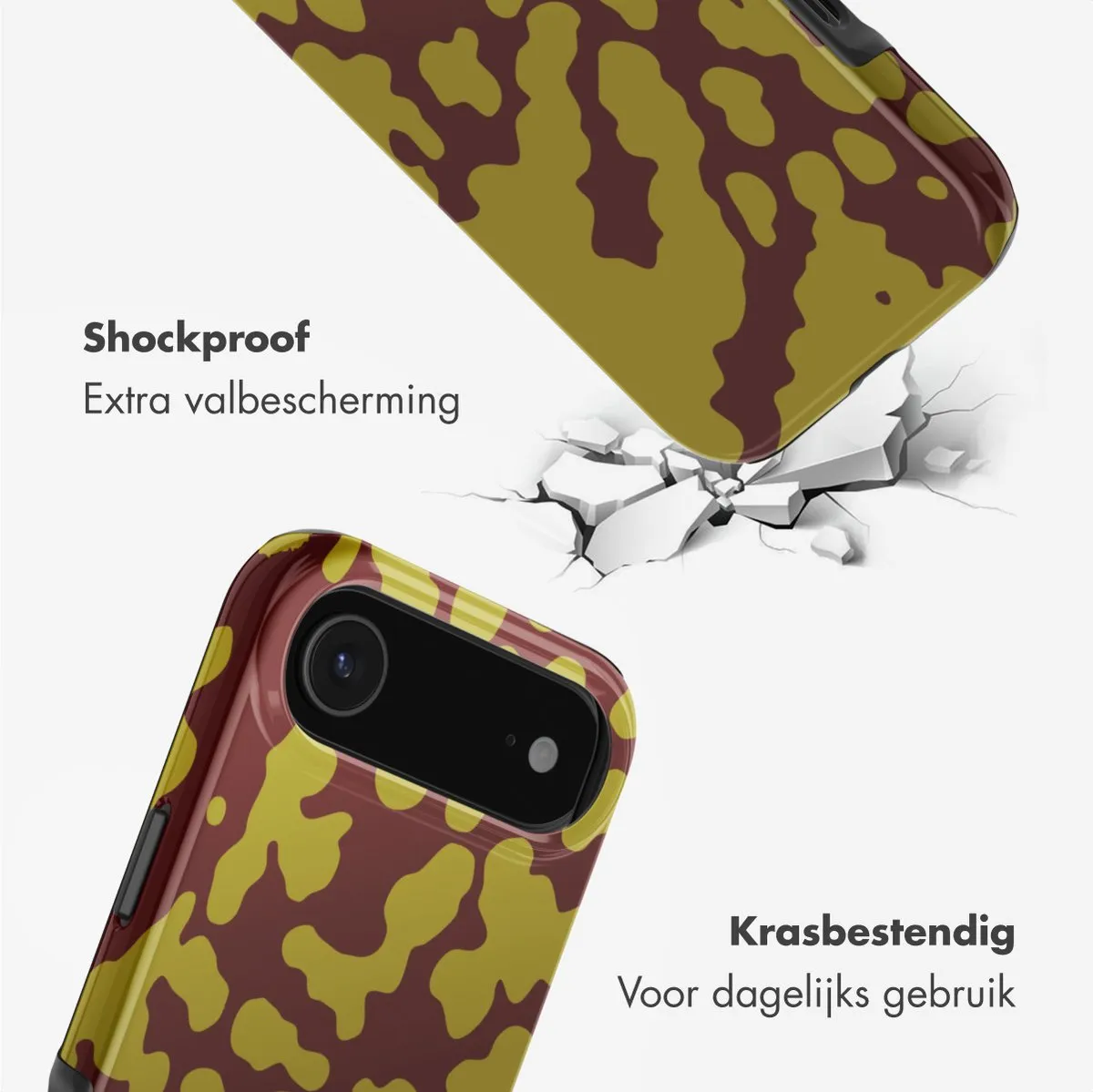 Selencia iPhone 17 Air Hoesje - MagSafe - Moo'd Olive Dust