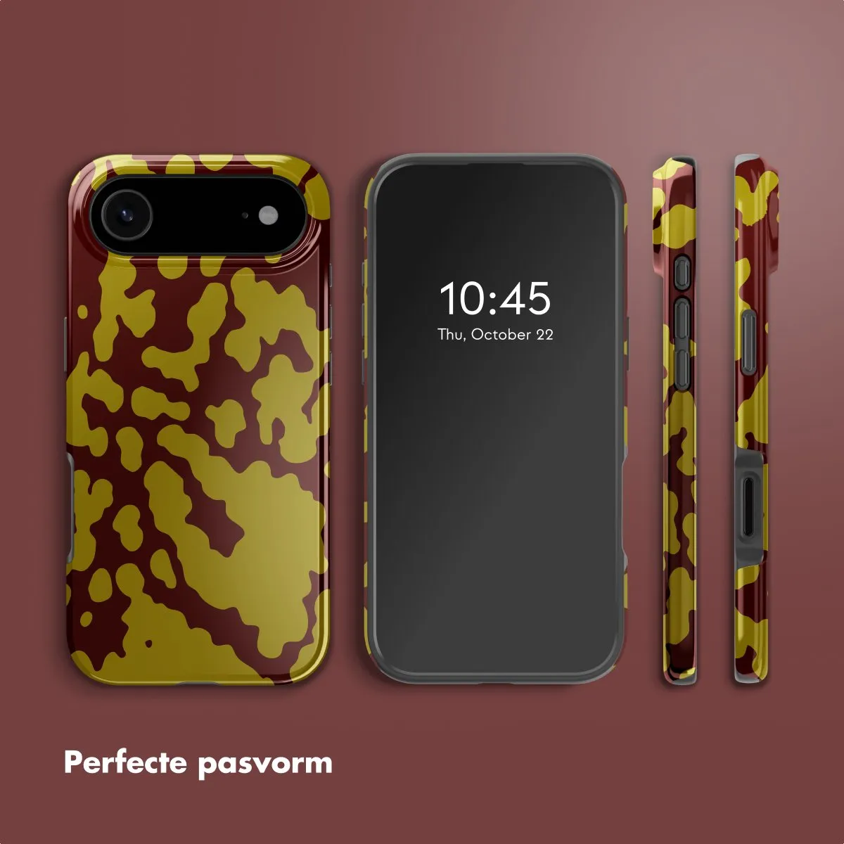 Selencia iPhone 17 Air Hoesje - MagSafe - Moo'd Olive Dust - afbeelding 6 van 6