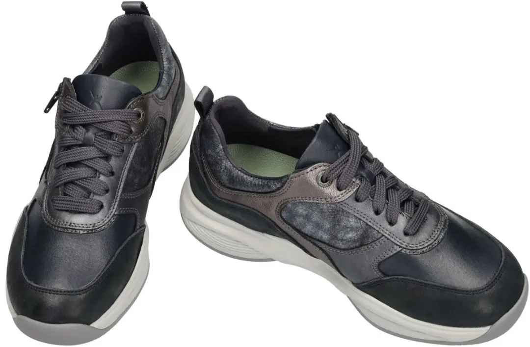 Xsensible Dames Sneakers 32004 SWX19 - Maat 38.5 - Donkerblauw - afbeelding 3 van 4