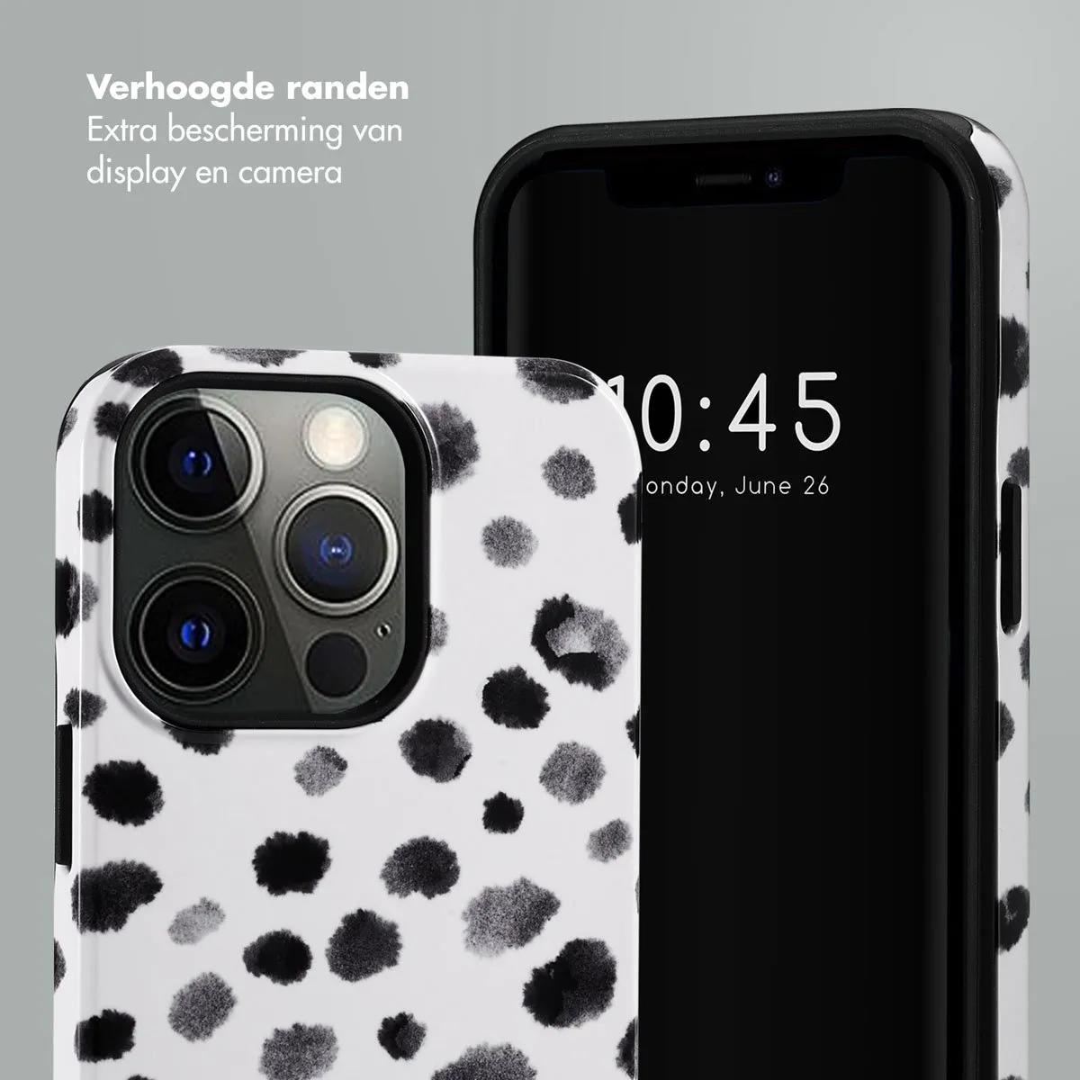 Selencia Hoesje iPhone 13 Pro Trendy Leopard