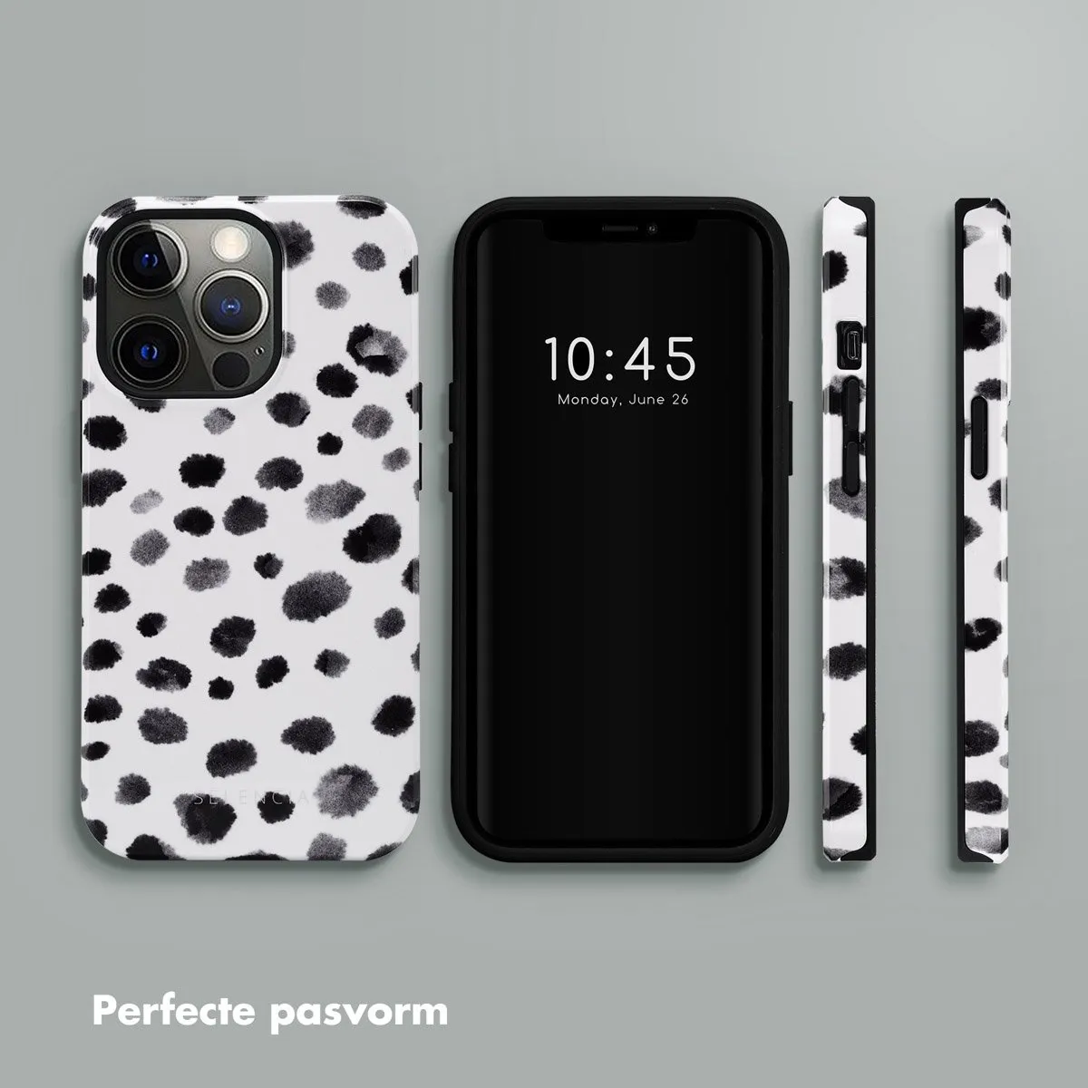 Selencia Hoesje iPhone 13 Pro Trendy Leopard