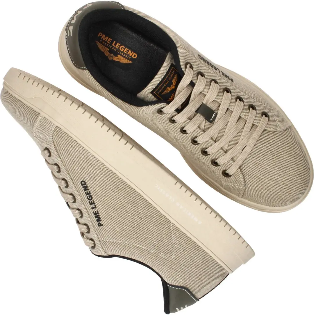 PME Legend Crewman Heren Sneakers - Beige - Maat 41 - afbeelding 6 van 6