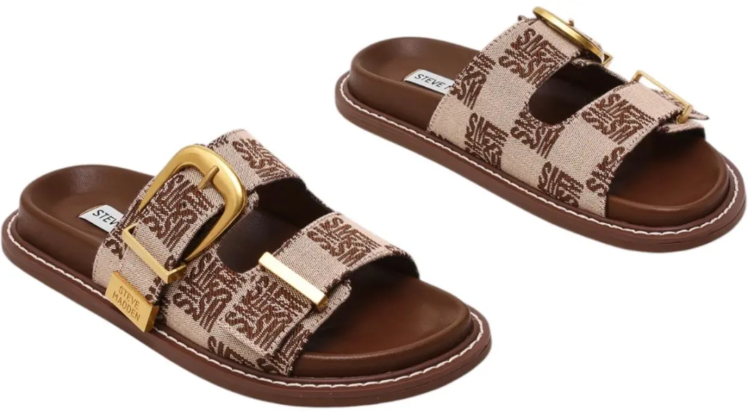 Steve Madden Dames Arch Badslipper 37 - Bruin - afbeelding 6 van 6