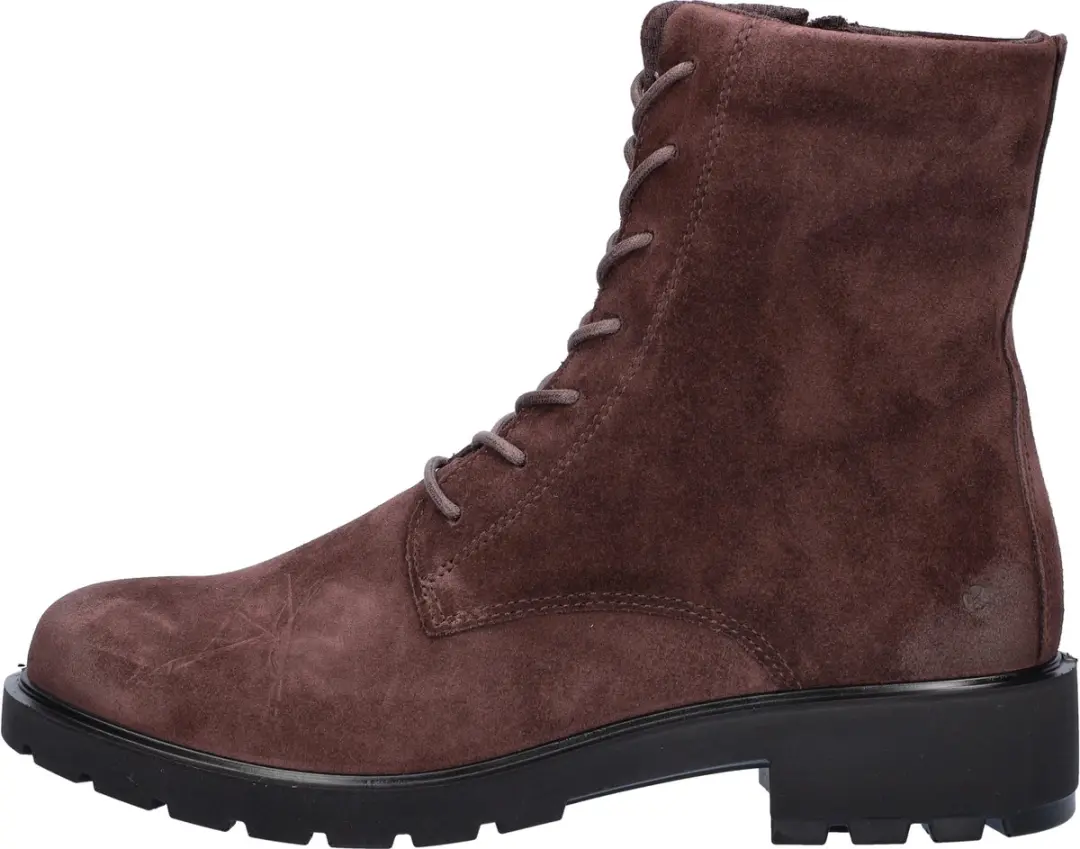 ECCO Metropole Vienna Dames Veterboot - Rood - Maat 38