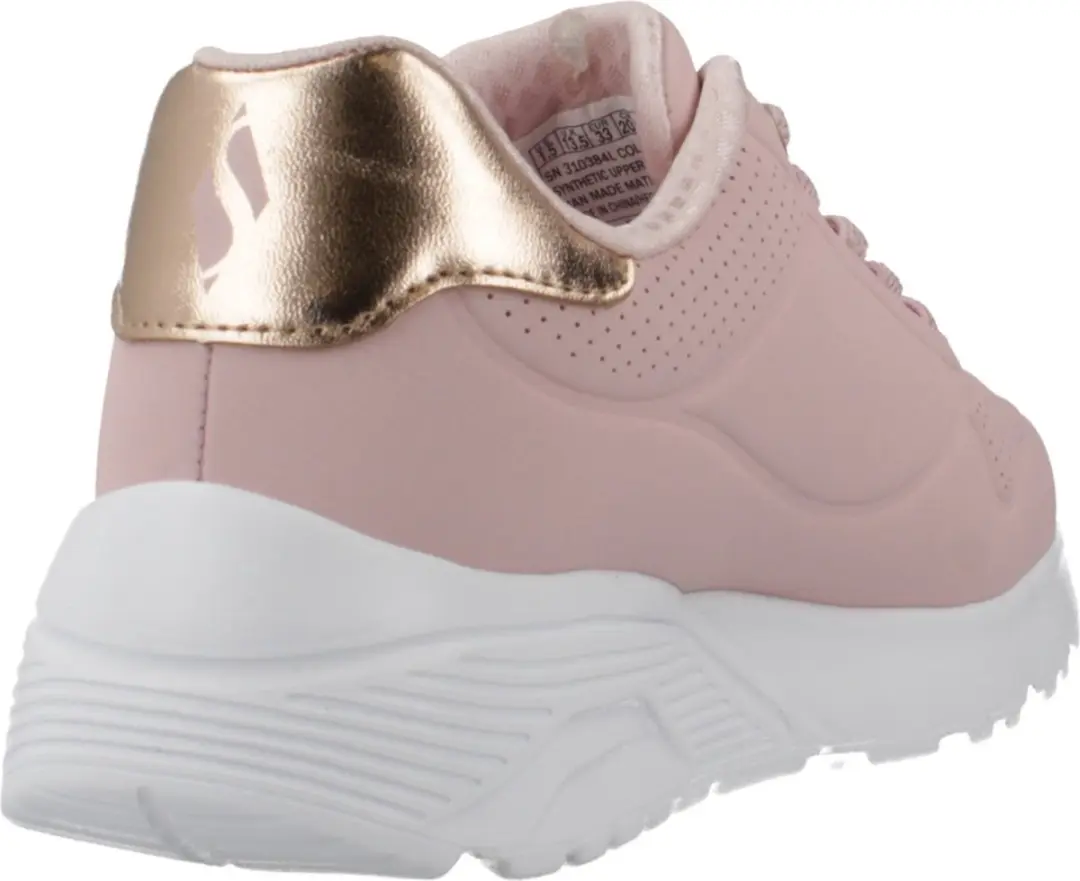Skechers Uno Lite Metallic Mode Schoenen - EU 32 - Roze - afbeelding 6 van 6