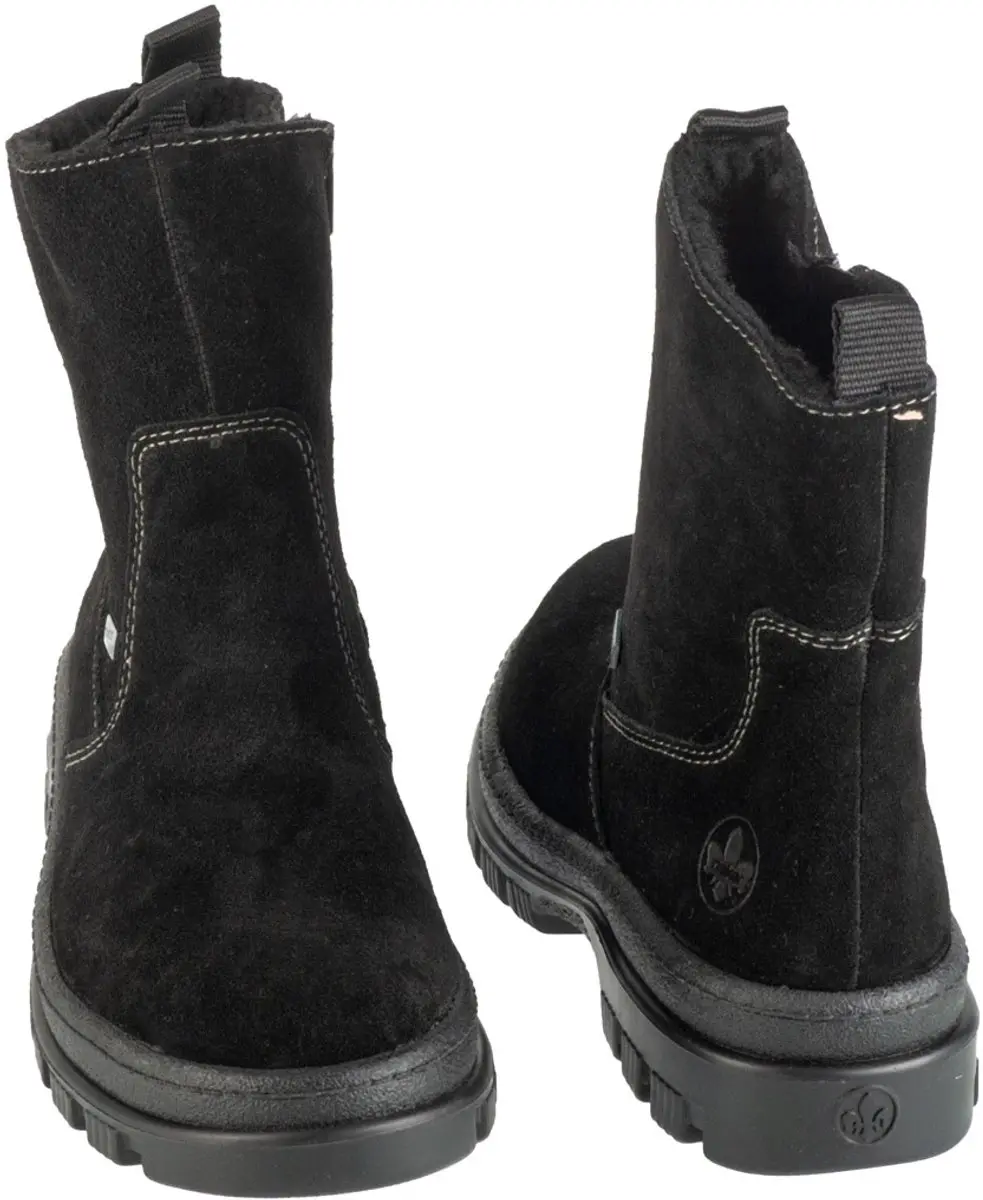 Rieker X8250 Booties - Vrouwen Laarzen 36 - Zwart