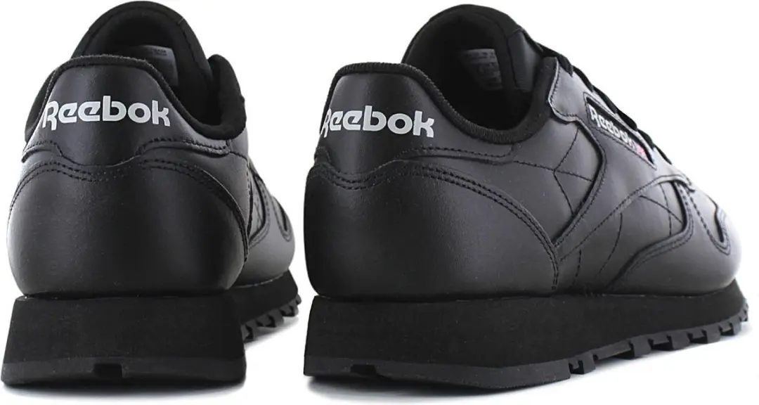Reebok Classic Leather Dames Sneakers - Zwart - EU 37.5 - afbeelding 4 van 6