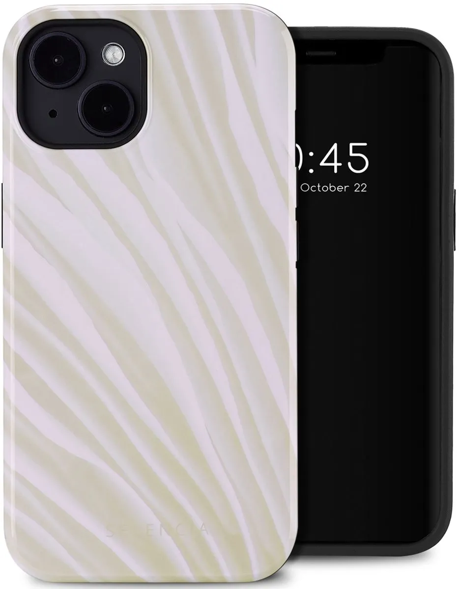 Selencia Hoesje iPhone 14 Nature Light Brown