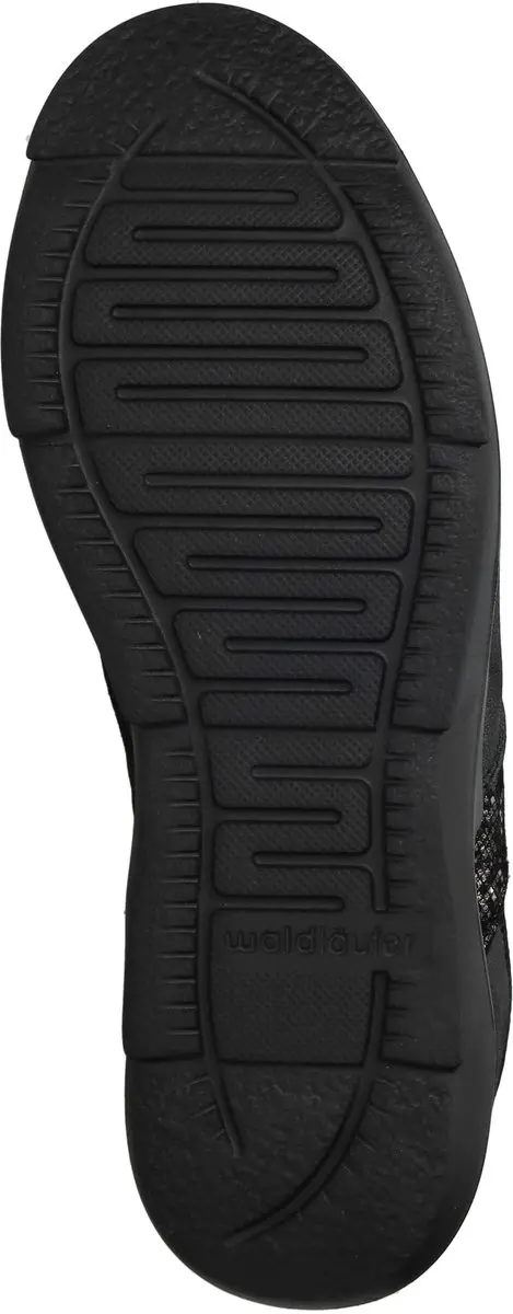 Waldläufer K Funky Sneakers Dames - Leer - Zwart - 37,5 - afbeelding 6 van 6