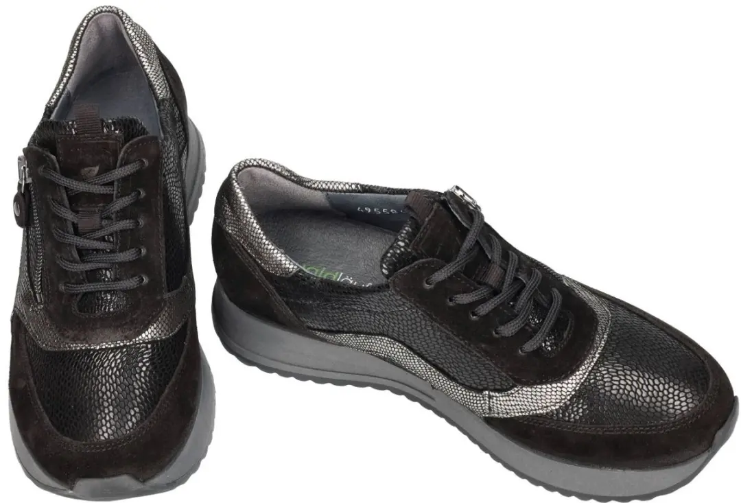 Wäldlaufer H-Vicky 752004 Dames Sneakers - Zwart - afbeelding 2 van 3