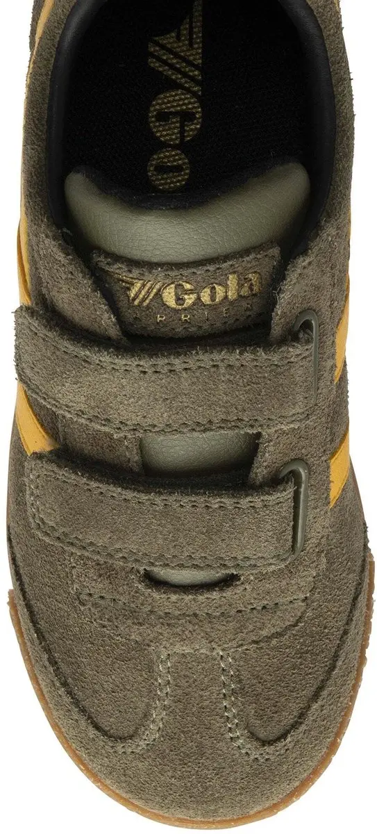 Gola Harrier Kindertrainers - Geel/Groen - 26 - afbeelding 5 van 6