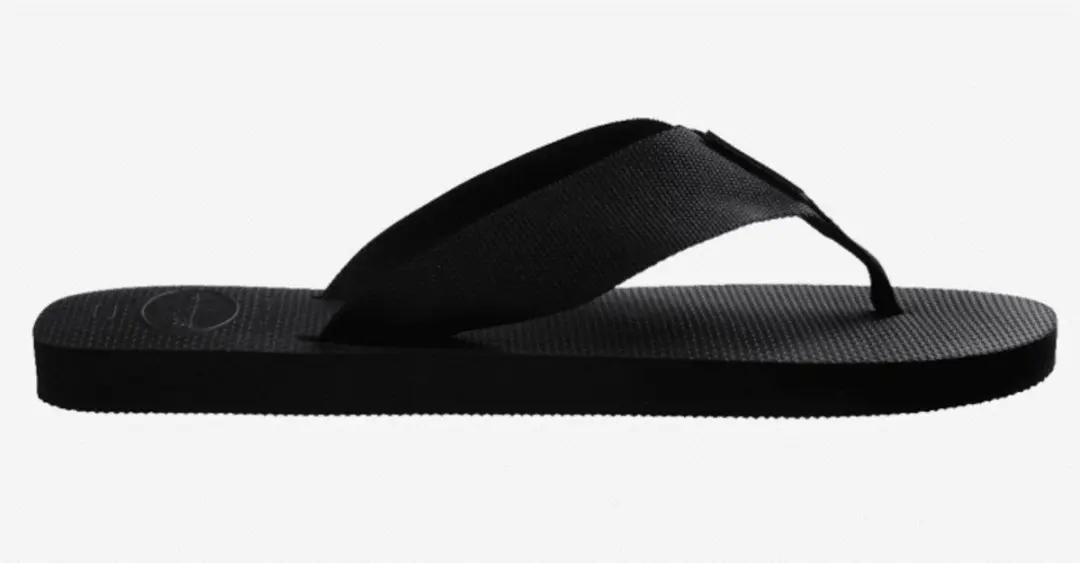 HAVAIANAS URBAN BASIC MATERIAL Black-39-40
