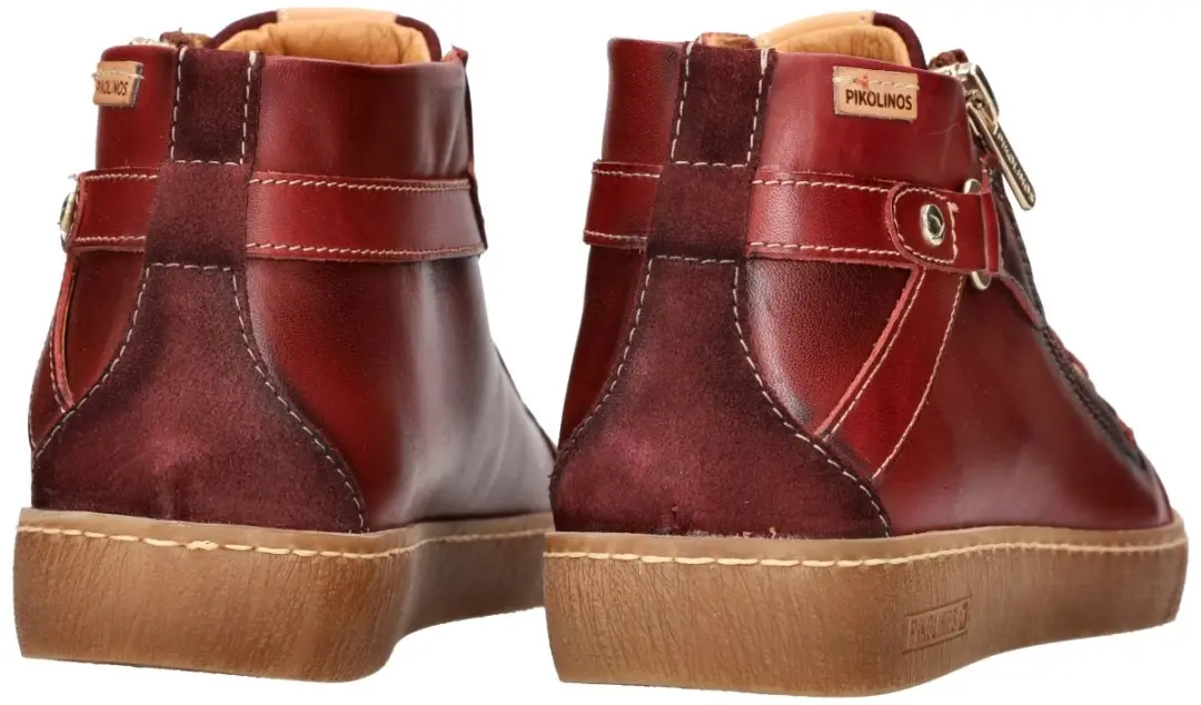 Pikolinos Lanzarote W7B-8868C1 Dames Sneakers - Bordeaux - Maat 38 - afbeelding 4 van 4