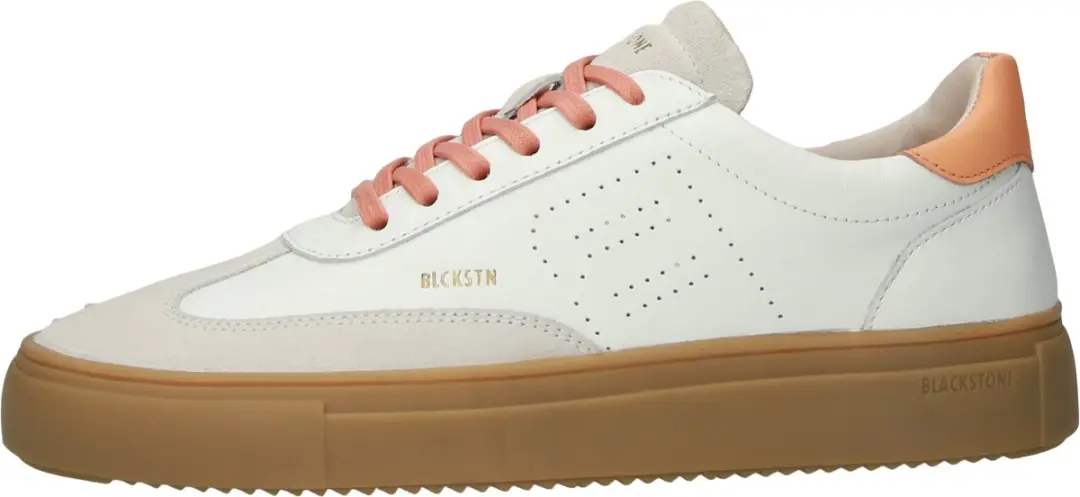 Blackstone SLATE HARPER DL272.WORA Sneakers - Dames - Wit/Orange - 40 - afbeelding 2 van 6
