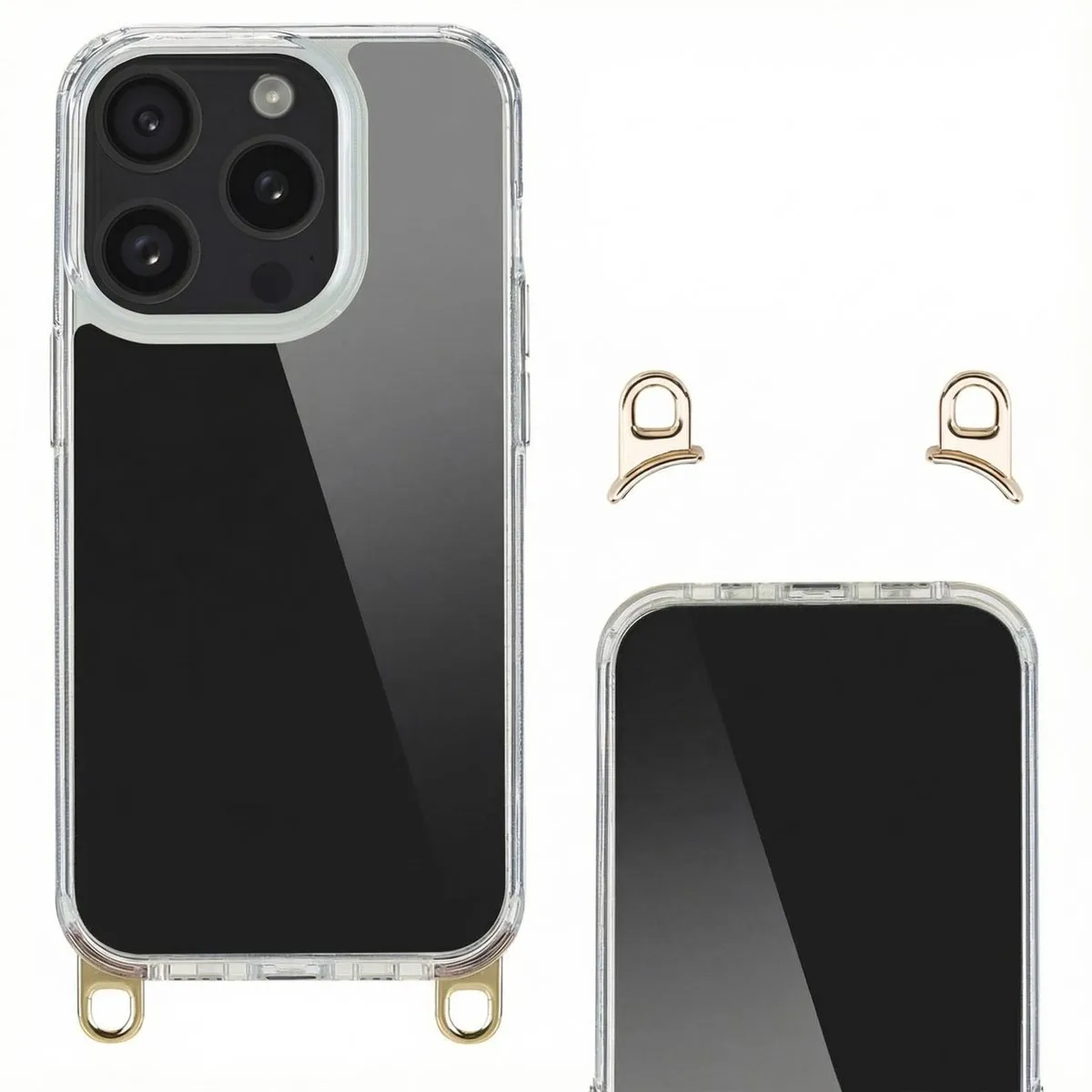 Selencia Hoesje iPhone 15 Pro Transparant