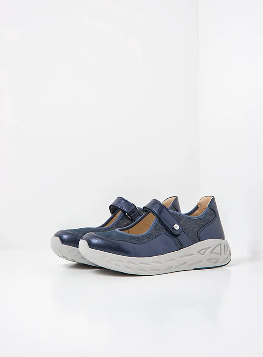 Wolky Dames Comfortschoenen 05705 Spring S2F Blauw