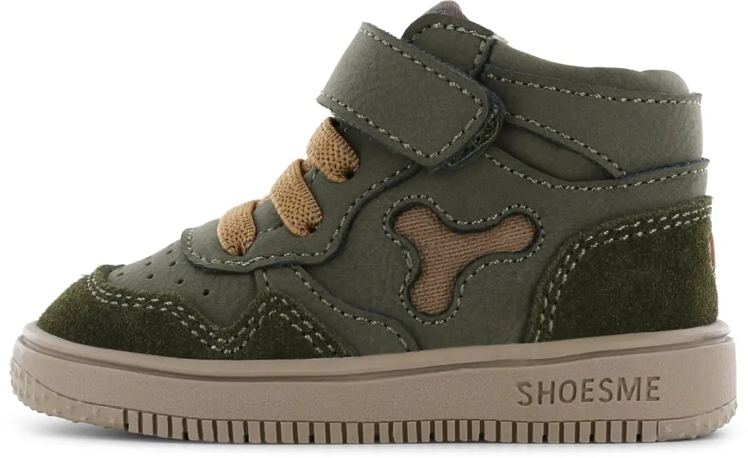 Shoesme Groen Basket Sneakertje - afbeelding 2 van 6