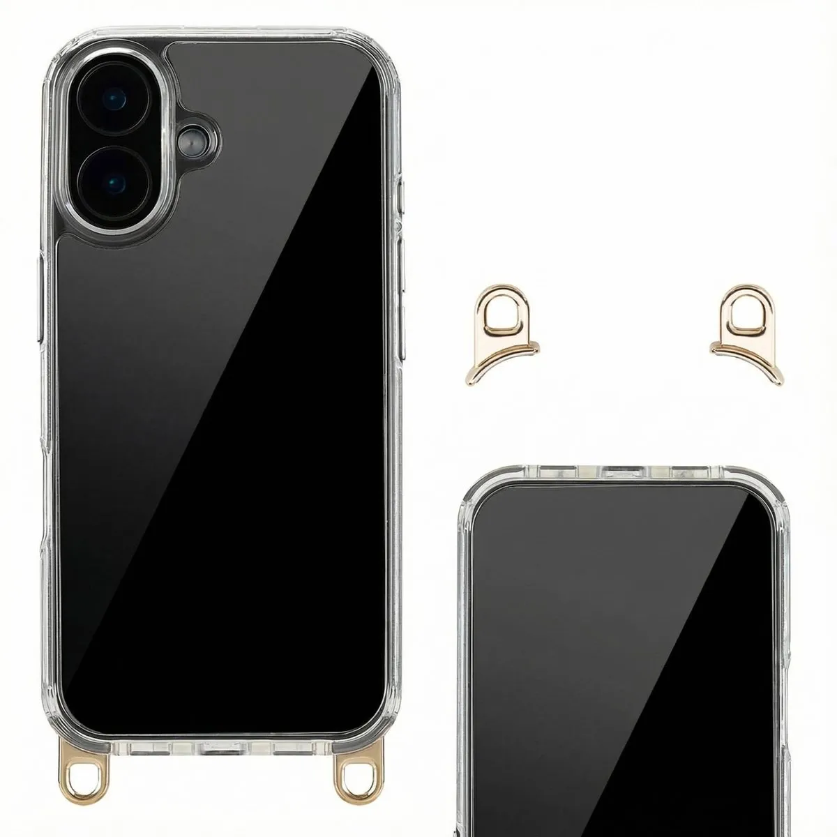 Selencia Hoesje iPhone 16 Transparant