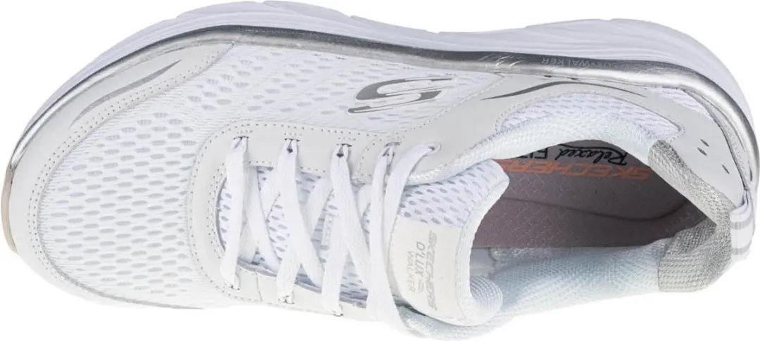 Skechers D’Lux Walker Infinite Motion 149023-WSL Sneakers - 37 - Wit/Zilver